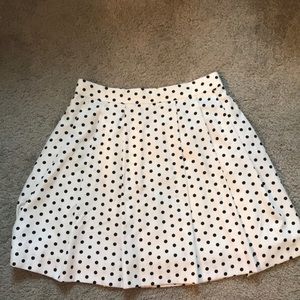 J.Crew High Waist pleated mini skit